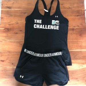 Under Armour Short Court UA HG Armour Shine WB de pour Femmes UA
